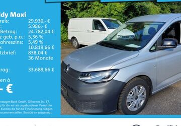VW Caddy Maxi 57.452 km 29.930 &euro; Ulm 89079