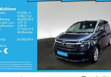 VW T7 Multivan 14.412 km 57.990 &euro; Ulm 89079