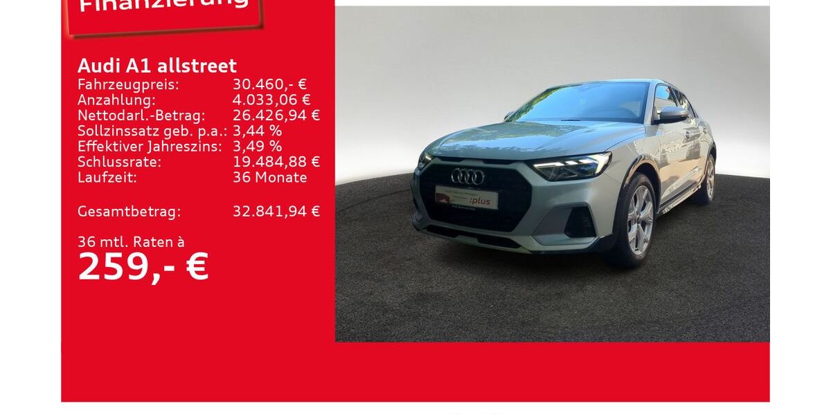 Audi A1 6.035 km 29.990 &euro; Ulm 89073