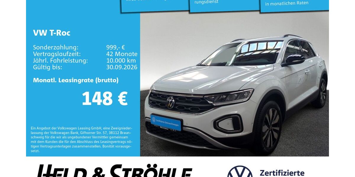 VW T-Roc 24.893 km 20.590 &euro; Neu-Ulm 89231