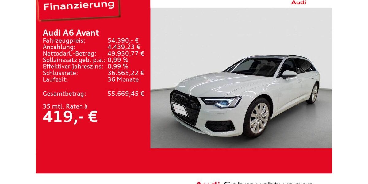 Audi A6 6.033 km 53.820 &euro; Ulm 89073