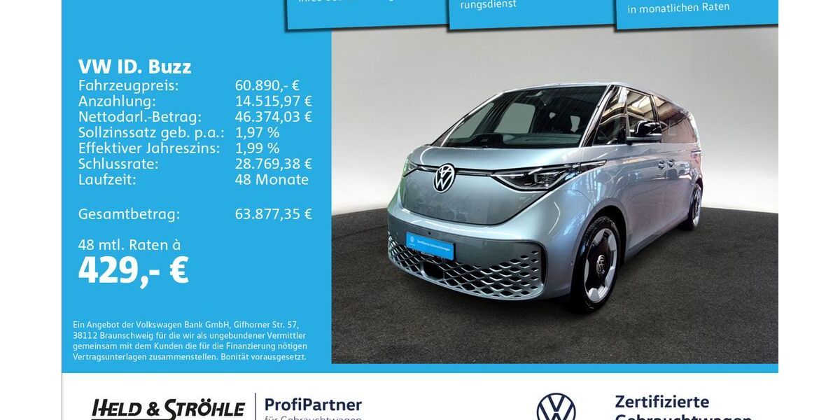 VW ID. Buzz 8.356 km 56.720 &euro; Ulm 89079