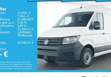 VW Crafter 7.840 km 37.810 &euro; Ulm 89079