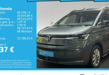VW T7 California 17.698 km 66.920 &euro; Ulm 89079