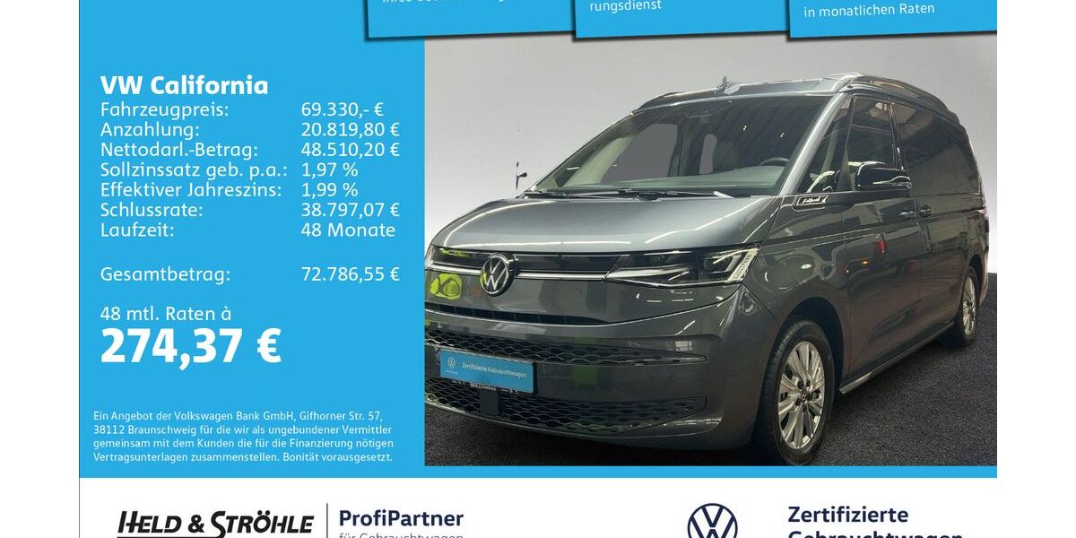 VW T7 California 17.698 km 66.920 &euro; Ulm 89079