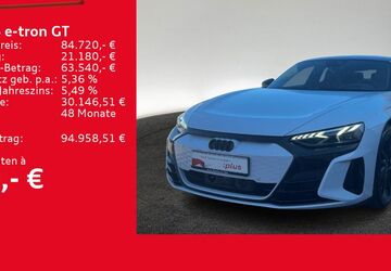 Audi RS e-tron GT 14.929 km 81.920 &euro; Ulm 89073