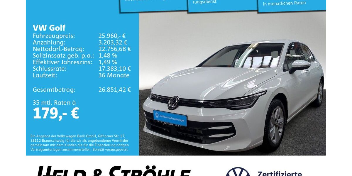 VW Golf 6.730 km 25.490 &euro; Neu-Ulm 89231