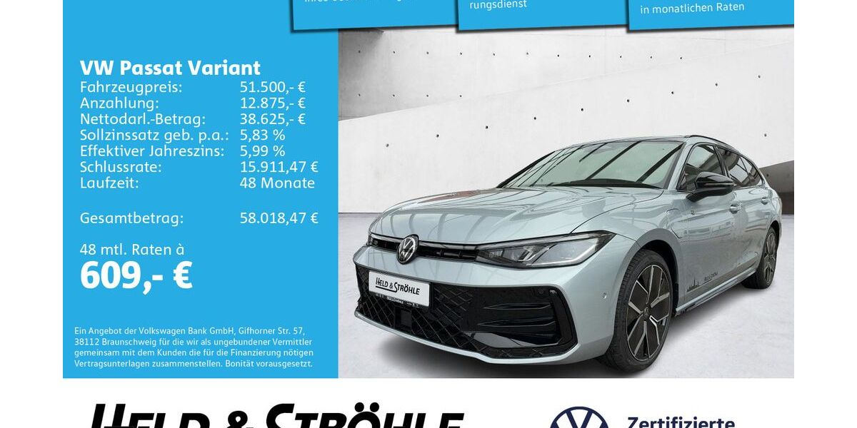 VW Passat Variant 11.000 km 49.970 &euro; Ulm 89077