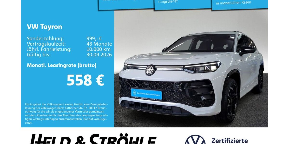VW Tayron 9.995 km 52.990 &euro; Neu-Ulm 89231