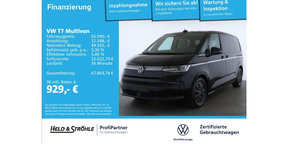 VW T7 Multivan 19.760 km 61.990 &euro; Ulm 89079