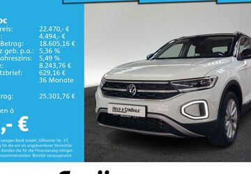 VW T-Roc 27.644 km 22.470 &euro; Ulm 89077