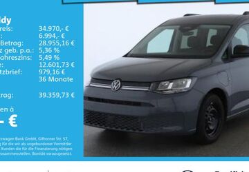 VW Caddy 6.993 km 34.970 &euro; Ulm 89079