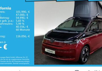 VW T7 California 6.001 km 91.450 &euro; Ulm 89079