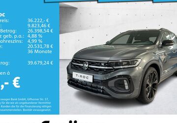 VW T-Roc 6.258 km 31.260 &euro; Neu-Ulm 89231