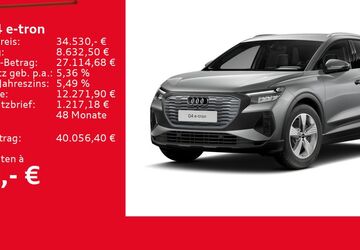 Audi Q4 e-tron 17.782 km 33.920 &euro; Ulm 89073