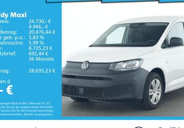 VW Caddy Maxi 24.235 km 24.730 &euro; Ulm 89079
