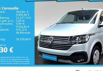 VW T6 Caravelle 73.782 km 30.490 &euro; Ulm 89079