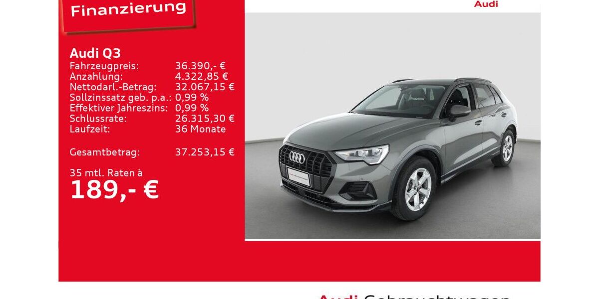 Audi Q3 4.642 km 35.820 &euro; Ulm 89073