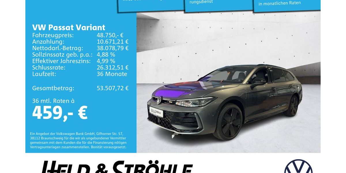 VW Passat Variant 17.001 km 43.850 &euro; Neu-Ulm 89231