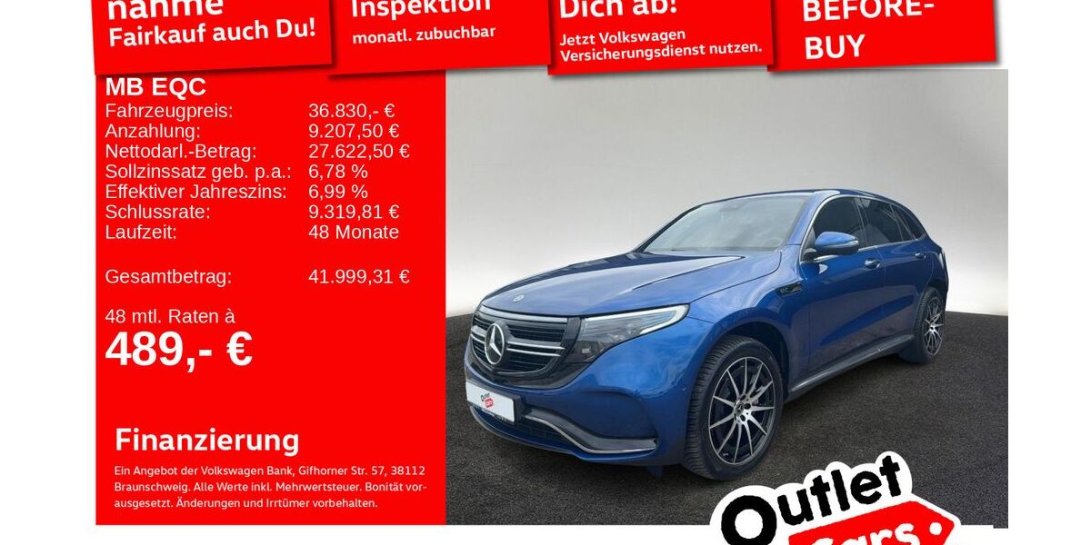 Mercedes-Benz EQC 22.578 km 36.460 &euro; Senden 89250