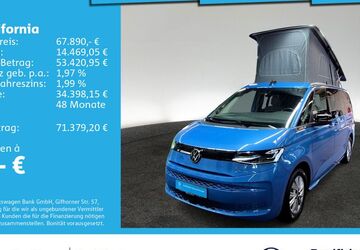 VW T7 California 15.275 km 64.520 &euro; Ulm 89079