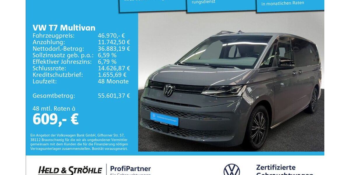 VW T7 Multivan 31.777 km 45.960 &euro; Ulm 89079