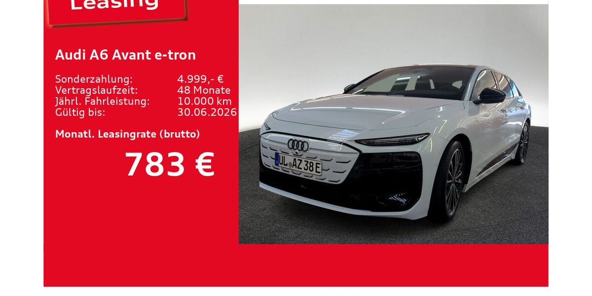 Audi A6 e-tron 9.998 km 85.750 &euro; Ulm 89073